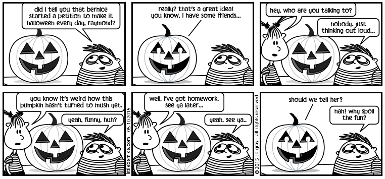 Pumpkin 9 Little Bernice Comics